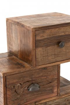 Chiffonnier Toro 6 Tiroirs Bois Recyclé