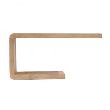 Etagère Murale Calopsite Teck Naturel 50cm