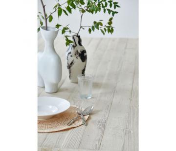 Table à Manger Lhettie Pin Blanchi 180cm