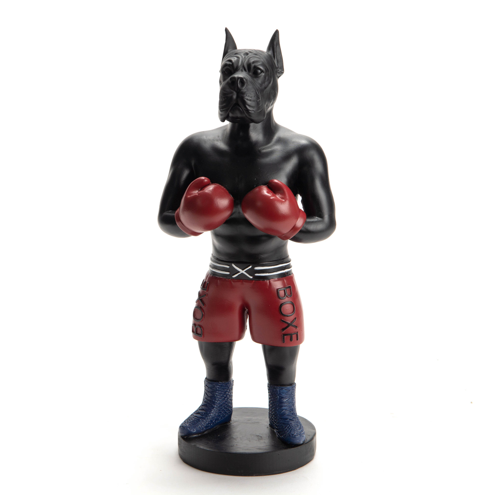Boxer, Boxer - une statuette de chien grandeur nature, une