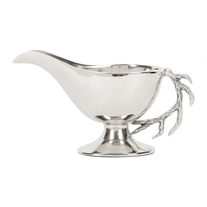 Saucière Cerf Coté Table Deco Campagne Chic